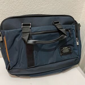 SAMSONITE | CARRY ON TRAVEL BAG | EXPANDABLE BLUE BLACK